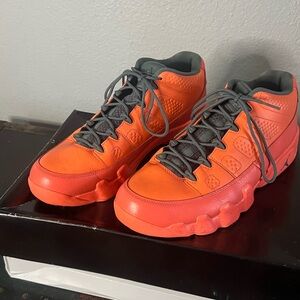 Men's Orange Athletic Shoes